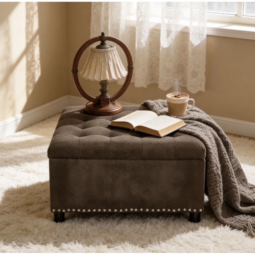مقعد أورافيس المربع للتخزين بل - مراجعة Outdoor Furniture Wood وسعره