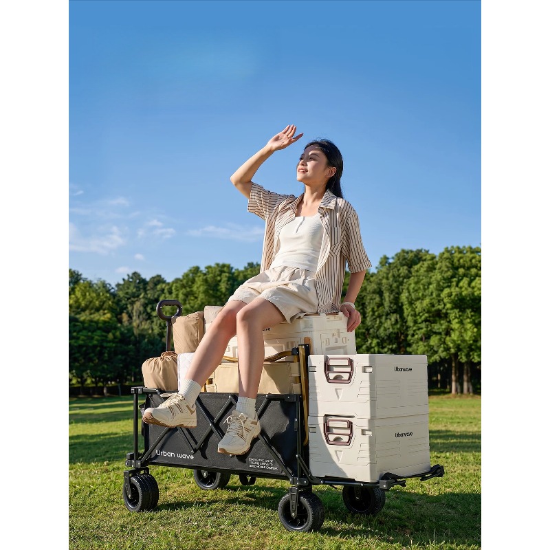 عربة تخييم قابلة للطي للاستخدا - مراجعة Outdoor Furniture Metal وسعره