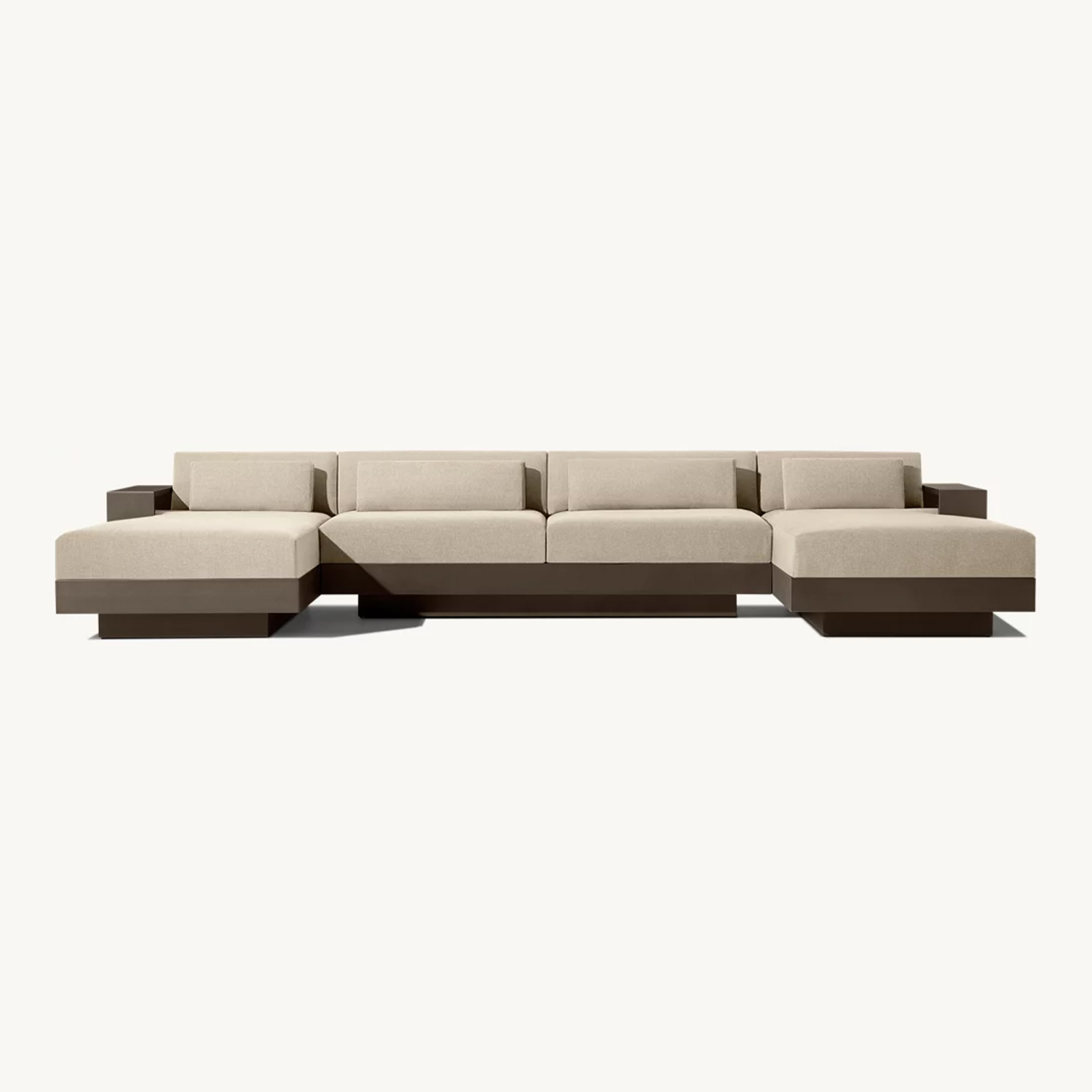 طقم أريكة فاخر بإطار معدني من  - مراجعة Outdoor Furniture Luxury وسعره